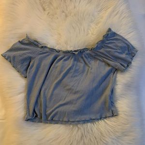 Cute strapless shirt